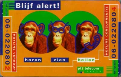 Blijf alert! horen zien bellen (06)