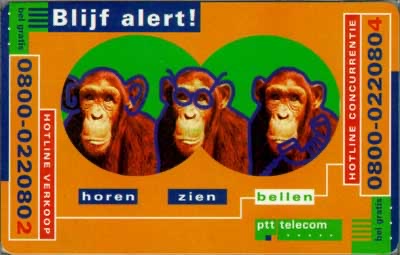 Blijf alert! horen zien bellen (0800)