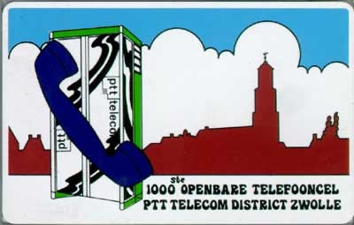 Zwolle, 1000ste openbare telefooncel