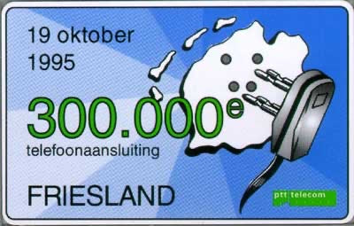 Friesland 300.000e telefoonaansluiting