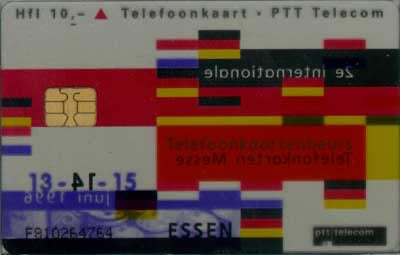 Essen ‘96, Telefoonkaarten Beurs, doorz.