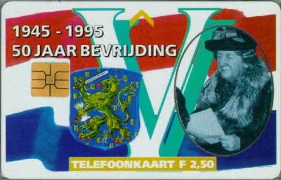 Bevrijding 50 jaar (Wilhelmina)