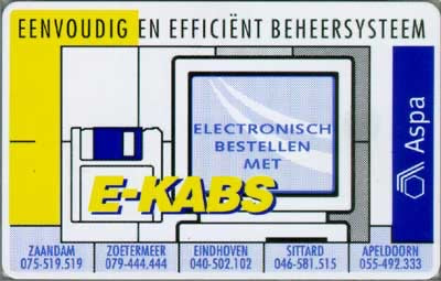 Aspa, electronisch bestellen met E-Kabs