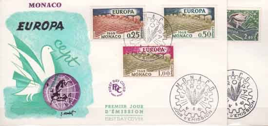 1962 Monaco 2 enveloppen