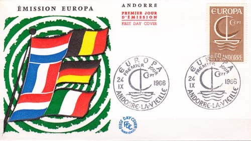 1966 Andorra Frans