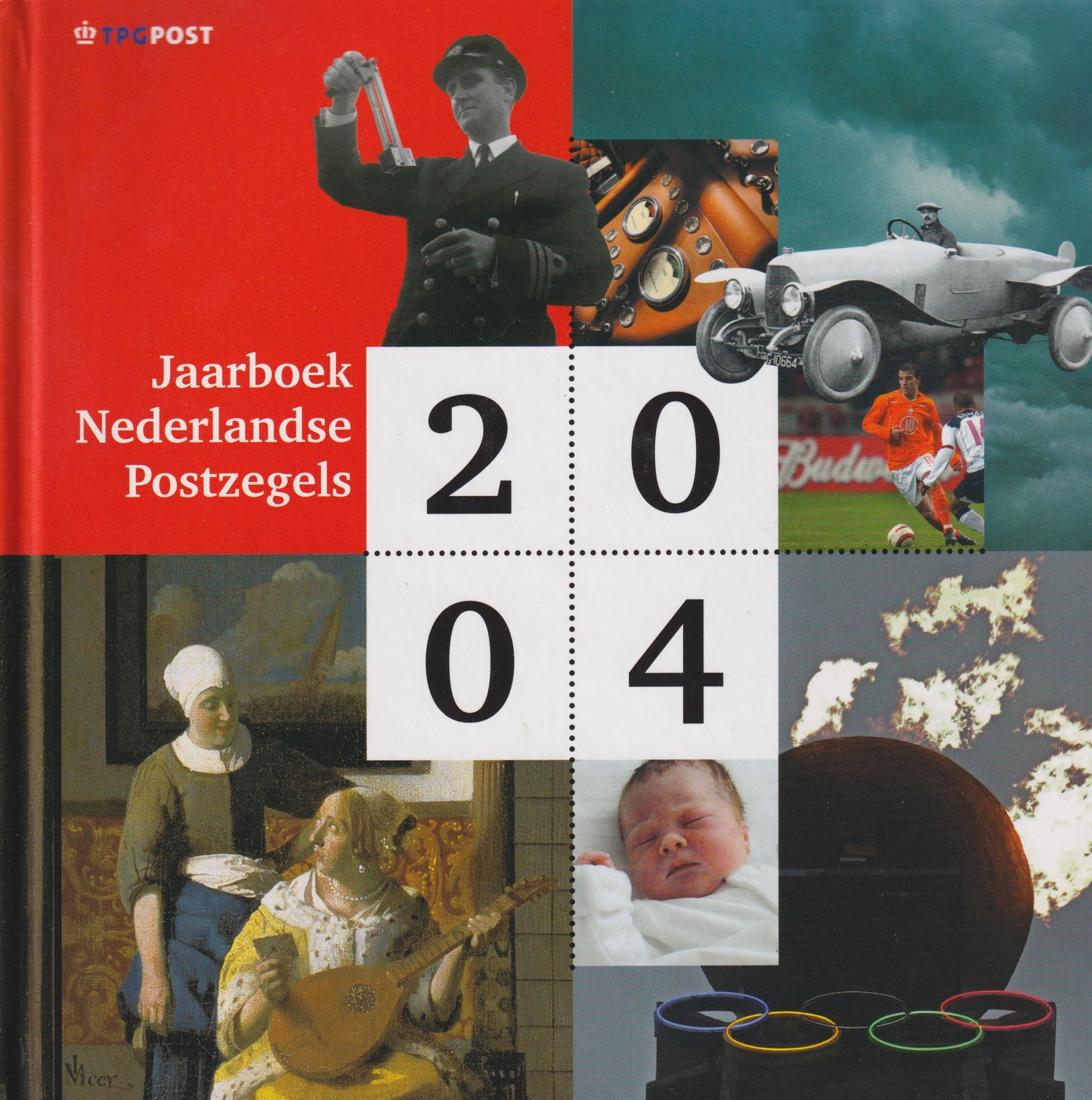 2004 PTT Post jaarboek zonder postzegels