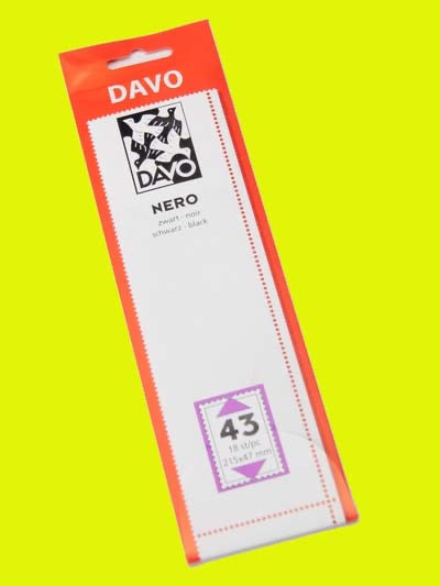 Davo Nero N43,  215  x  47 mm