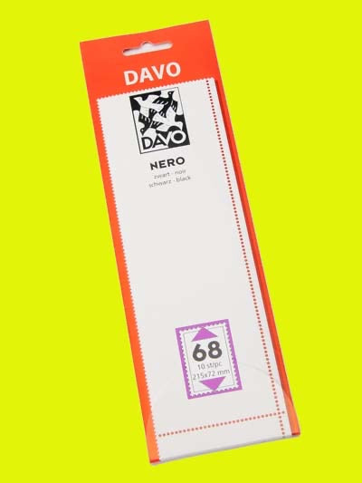 Davo Nero N68,  215  x  72 mm