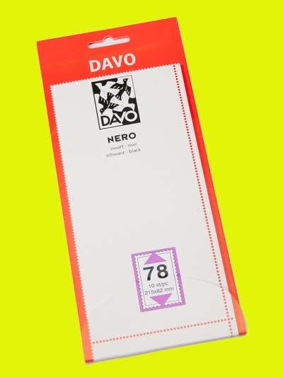 Davo Nero N78,  215  x  82 mm