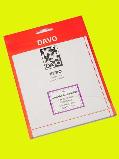 Davo Nero N01,  2 x 5 kindblokken