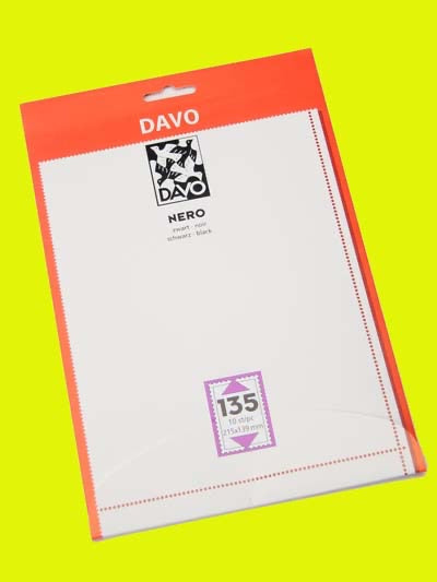 Davo Nero N135,  215  x  139 mm