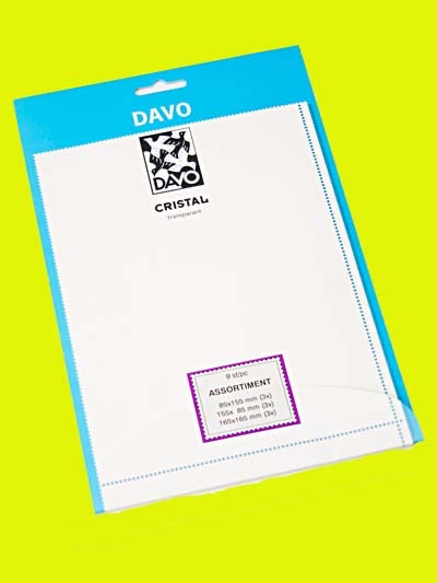 Davo Cristal C09,  Blokken assortiment 9 st/pakje