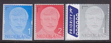 2013 Koning Willem Alexander,opdruk 2013