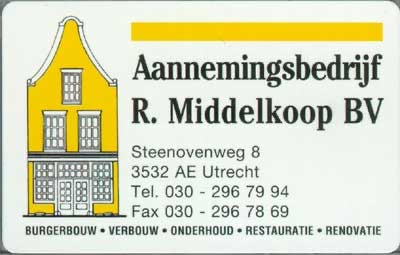 Aannemingsbedrijf R. Middelkoop bv