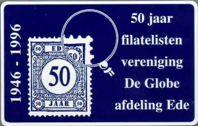 De Globe, afd. Ede, 50 jaar filatelisten ver.