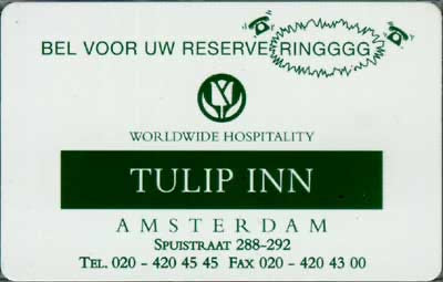 Amsterdam, Tulip Inn Hotel