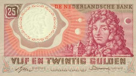 25 GLD 1955 z,fr.  Huygens