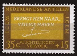 1966 Vluchtelingenzegel