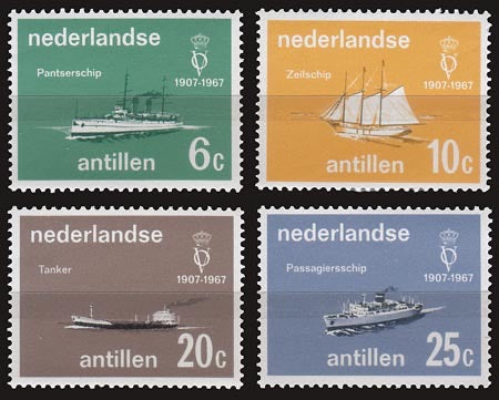 1967 Schepen zegels