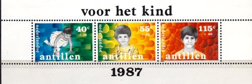 1987 Blok Kinderzegels