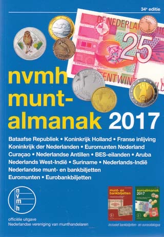 NVMH  Nederlandse catalogus Munten en Bankbiljetten 2017