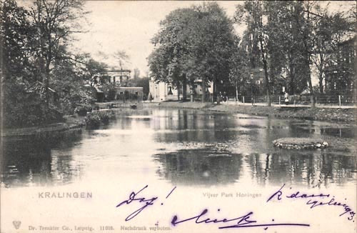 Kralingen, Vijver Park Honingen