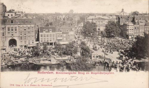 Rotterdam, Binnenwegschebrug-Hogendorpsplein