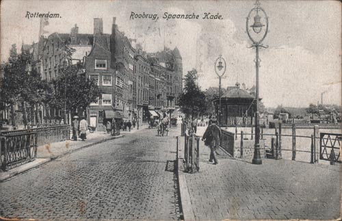 Rotterdam, Roobrug Spaansche kade