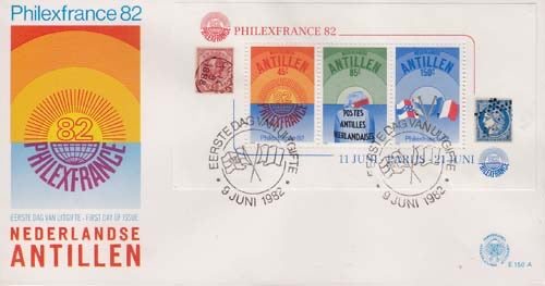 1982 Blok Philexfrance