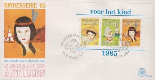 1985 Blok Kinderzegels