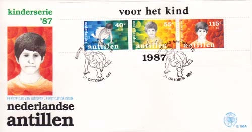 1987 Blok Kinderzegels