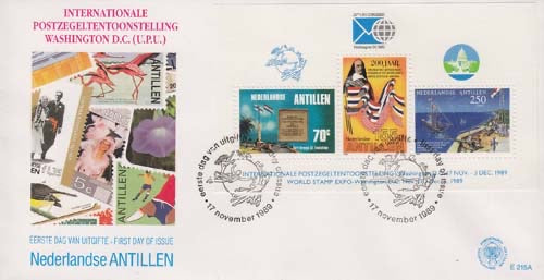 1989 Blok Int.Postz.tentoonstelling