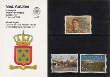 1988 Mijnmaatschappij Curacao, no. 032