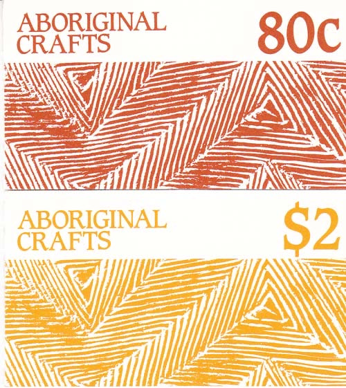 1987 Aboriginal Crafts, 80c en 200c