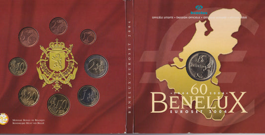 BeNeLux set BU, 2004, 3 landen