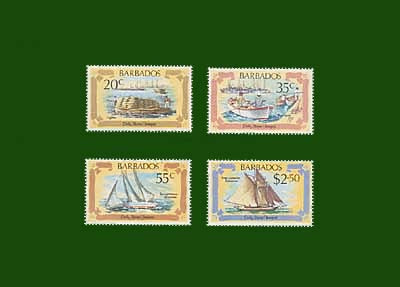 1982 Barbados, Michel no. 558-561