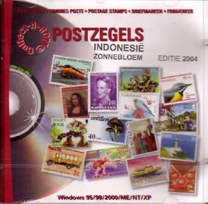 CD-Rom Indonesie, zegels en fdc's