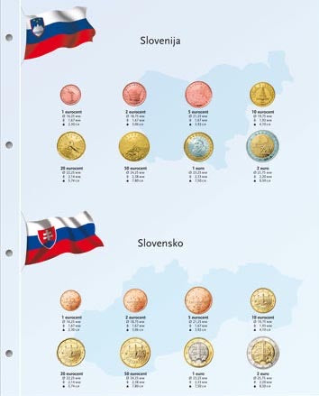 Davo Eurobladen voor Slovenie en Slowakije