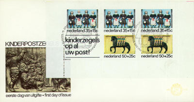 1975 Kind met blok