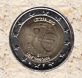 EMU Luxemburg 2 Euro unc 2009