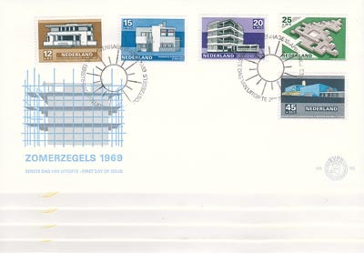 1969	complete jaargang FDC's