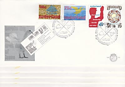 1976	complete jaargang FDC's