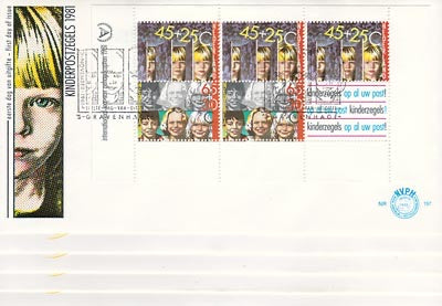 1981	complete jaargang FDC's