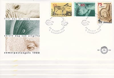 1988	complete jaargang FDC's