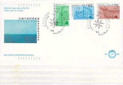 1989	complete jaargang FDC's