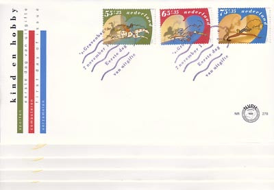 1990	complete jaargang FDC's