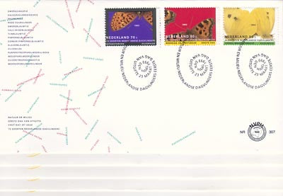 1993	complete jaargang FDC's