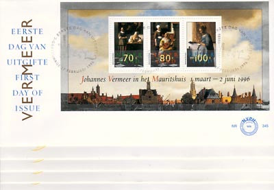 1996	complete jaargang FDC's