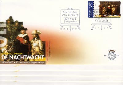 2000	complete jaargang FDC's