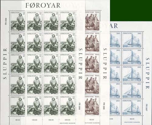 1984 Far Oer, Michel no. 103-105 in vel van 20